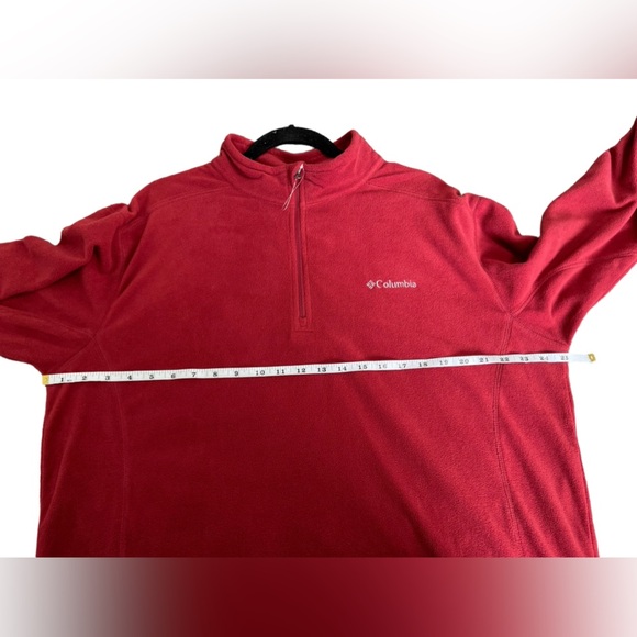 COLUMBIA Klamath Range II Half Zip Light Weight Fleece - Size XL - Picture 3 of 9